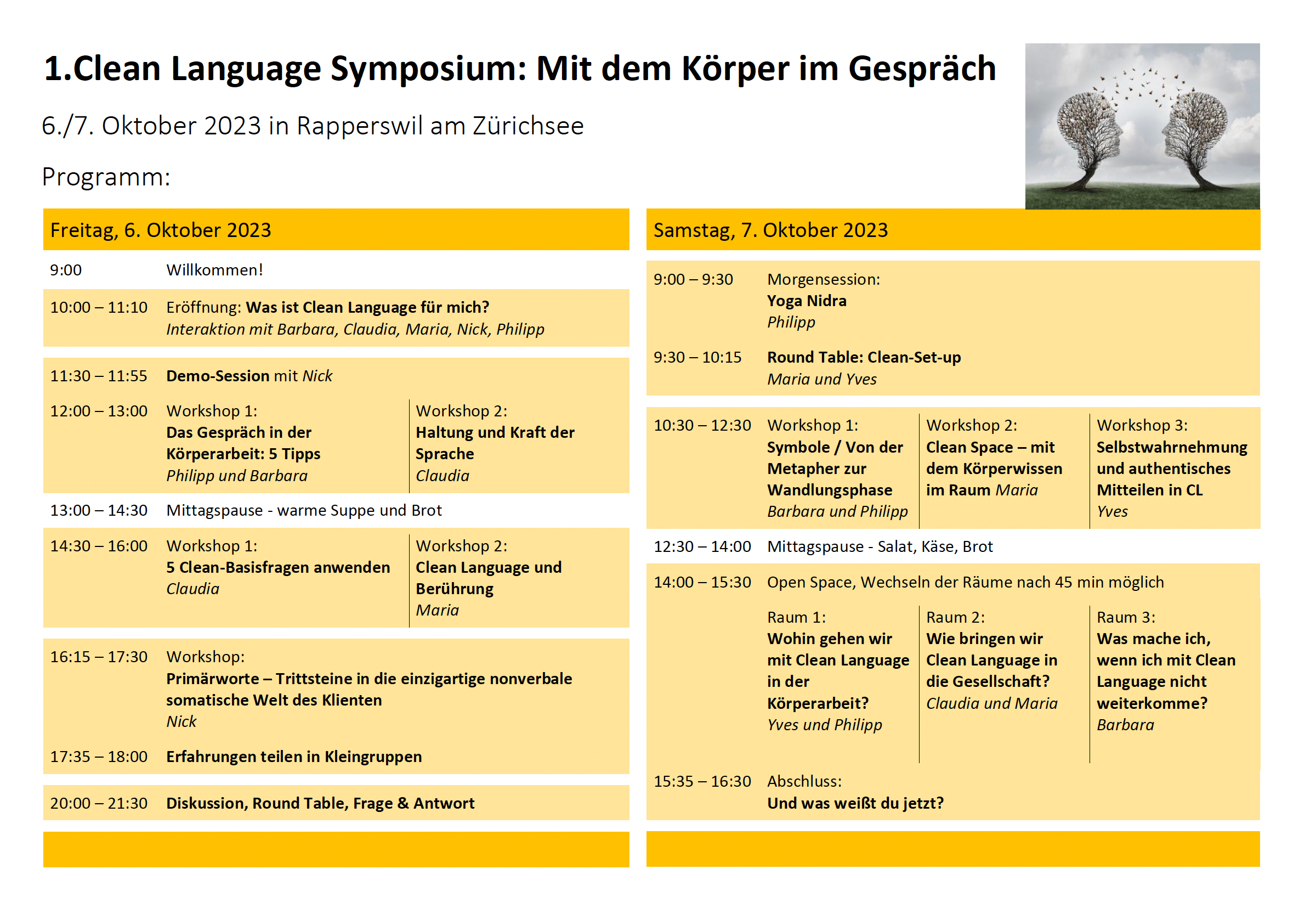 Clean Language Symposium